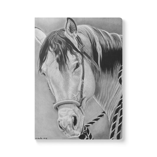 "Watcha lookin at"" Native American Wildlife Softcover Journal, Notebook for Writing, Artistic Gift, Travel Journal, Eco-Friendly Stationery, Unique Artwork