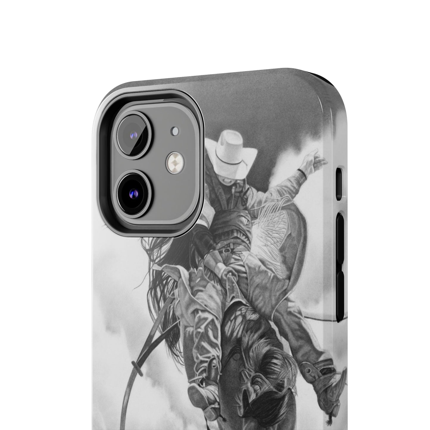 "Storn a Brewing" Western Rodeo Phone Cases, Cowboy Design, Tough Protection, Gift for Him, Ranch Decor, Durable Style