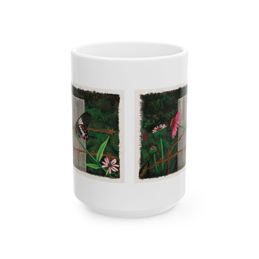 "Fence Post a Buterfly"