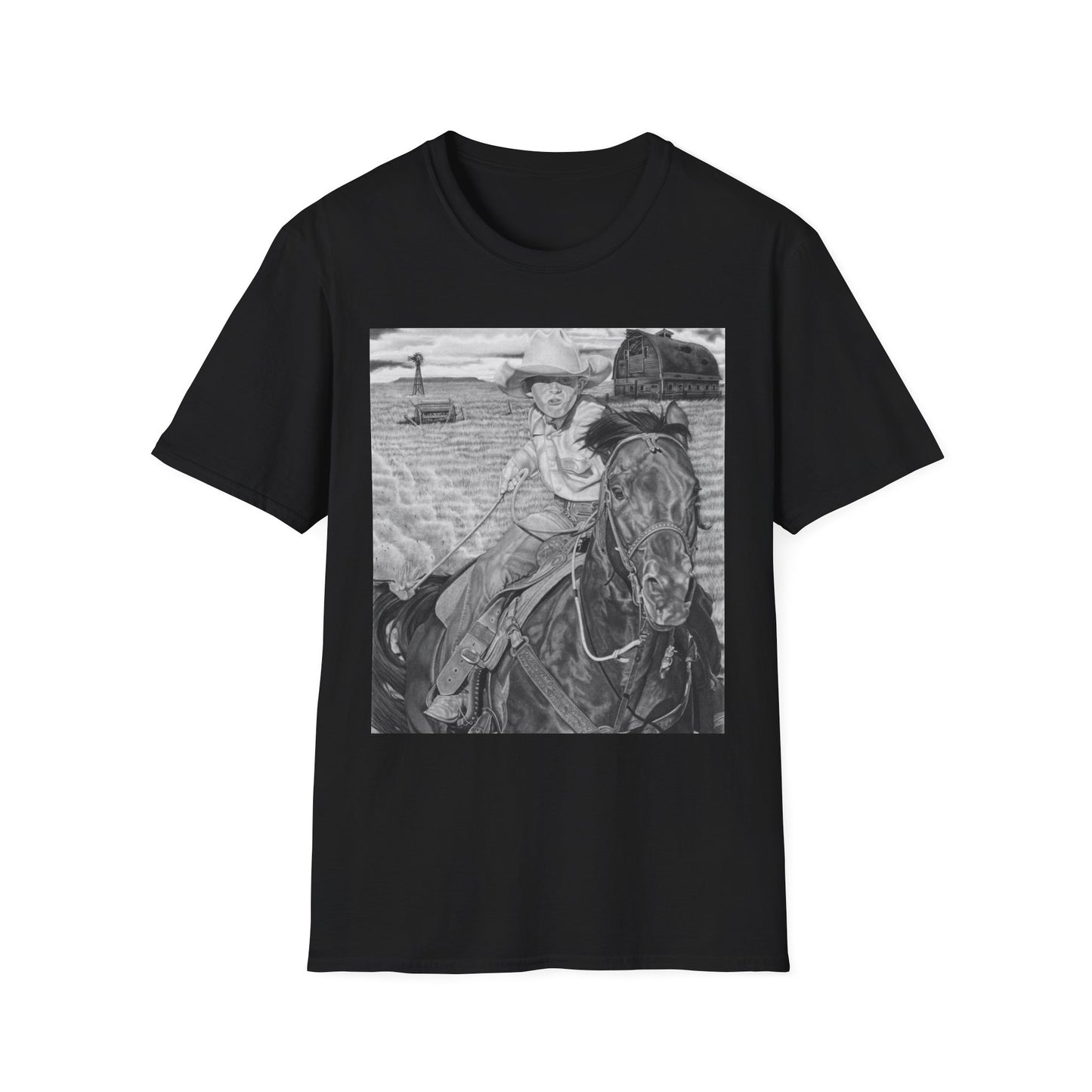 "The Real Billy the Kid " Western Art T-Shirt