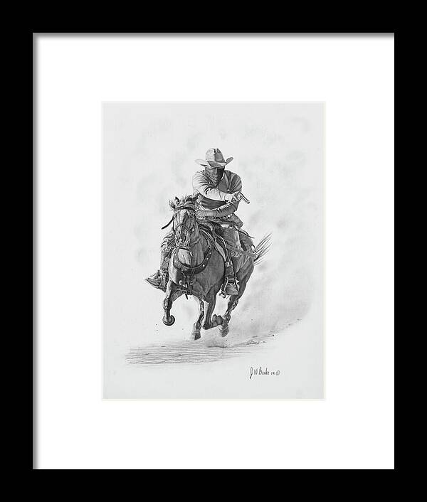 Bandit - Framed Print