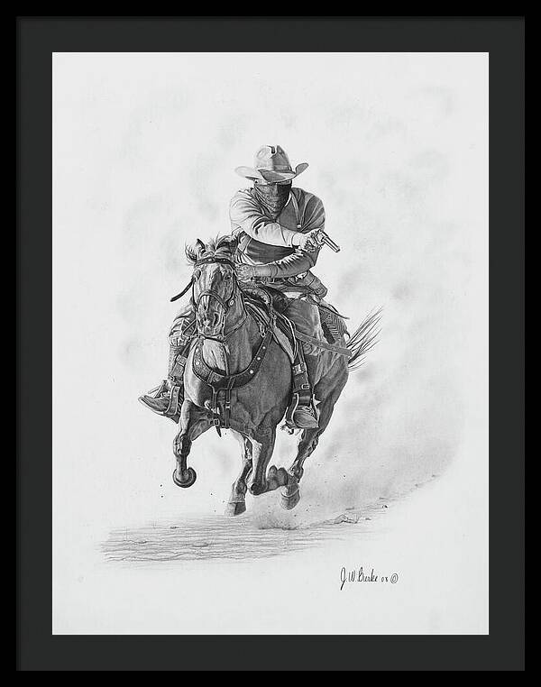 Bandit - Framed Print