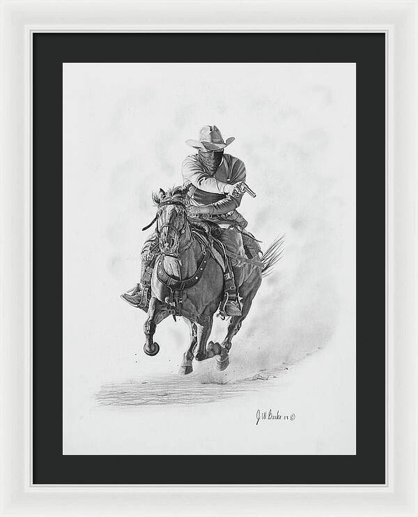 Bandit - Framed Print