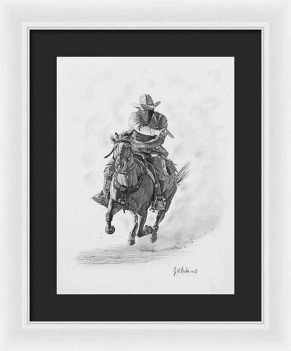 Bandit - Framed Print