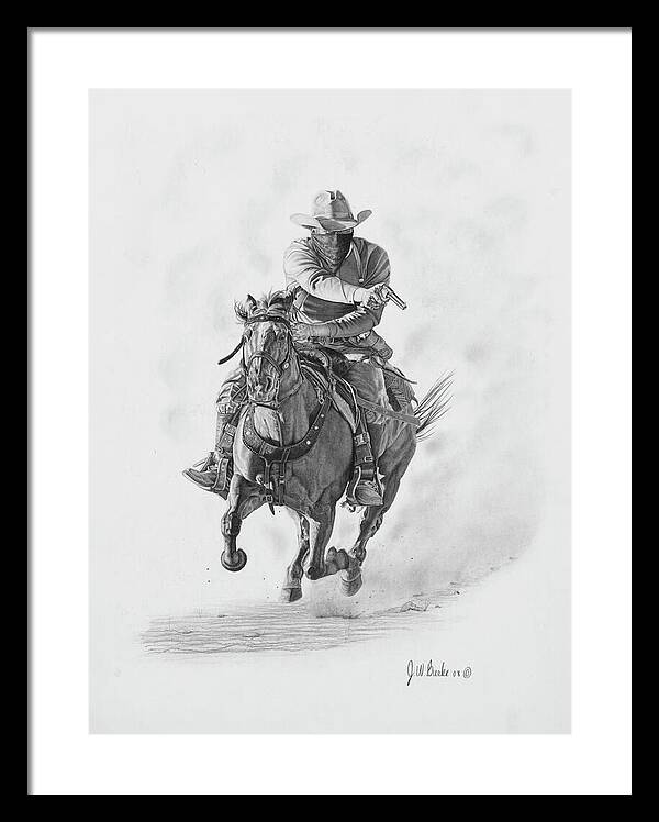 Bandit - Framed Print