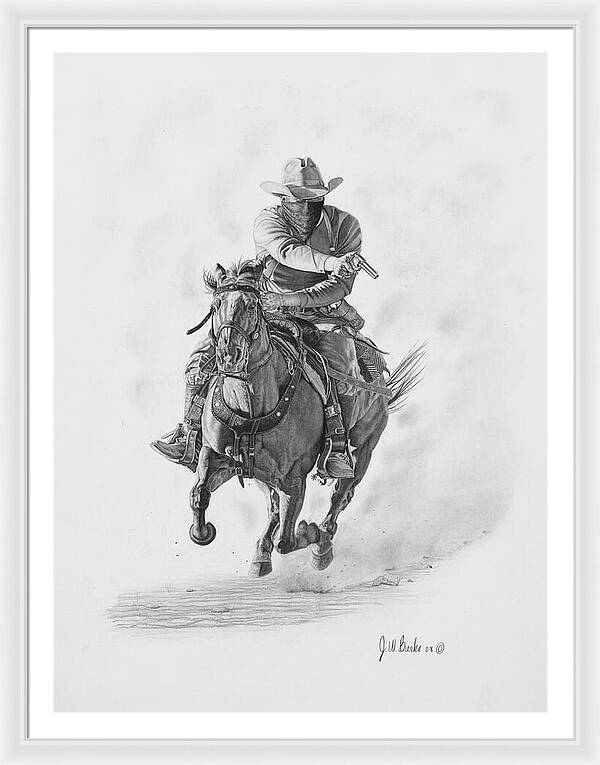 Bandit - Framed Print