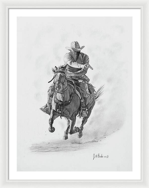 Bandit - Framed Print