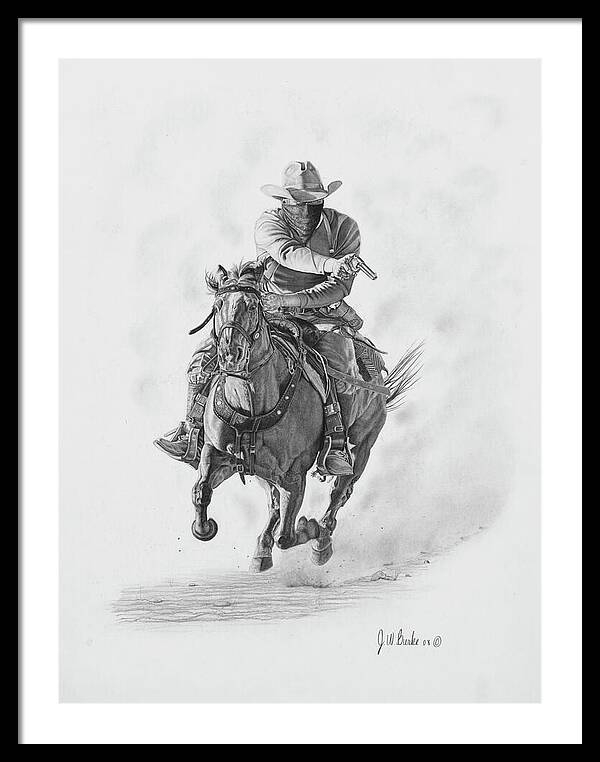 Bandit - Framed Print