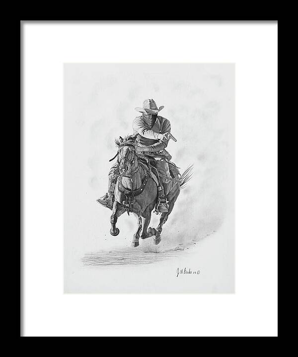 Bandit - Framed Print