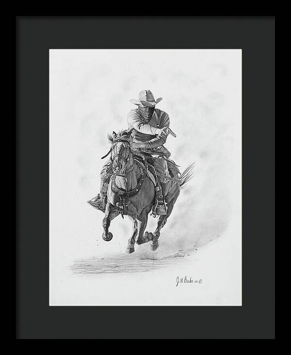 Bandit - Framed Print