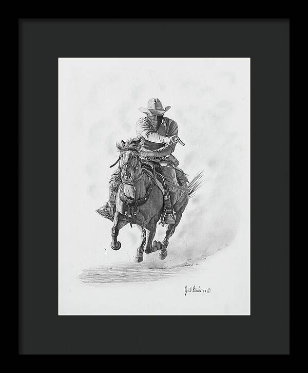 Bandit - Framed Print
