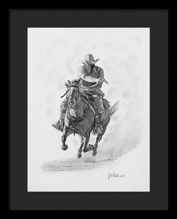 Bandit - Framed Print
