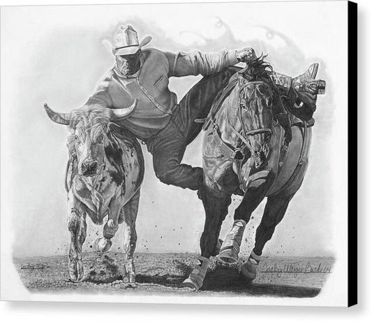 Cowboy Life 1 - Canvas Print