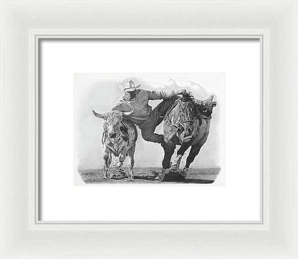 Cowboy Life 1 - Framed Print