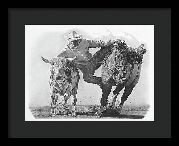 Cowboy Life 1 - Framed Print