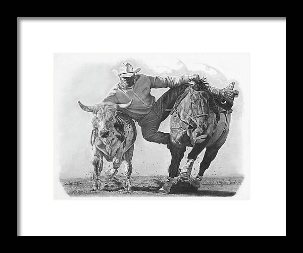 Cowboy Life 1 - Framed Print