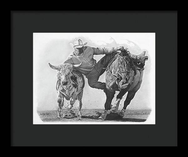 Cowboy Life 1 - Framed Print