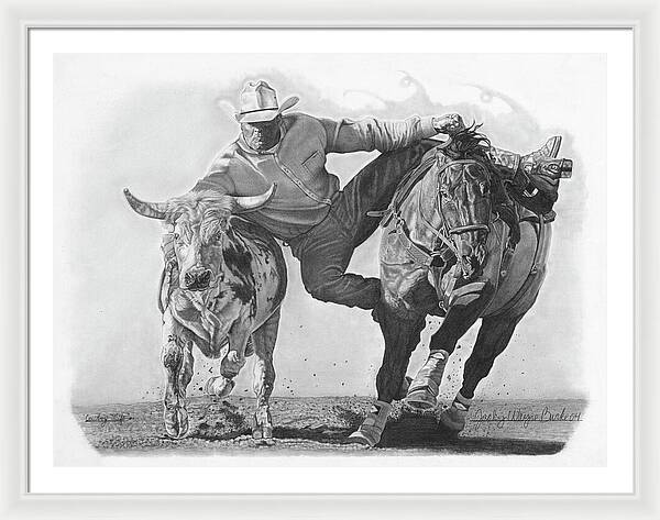 Cowboy Life 1 - Framed Print