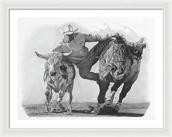 Cowboy Life 1 - Framed Print