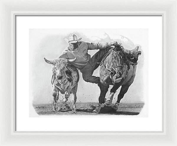 Cowboy Life 1 - Framed Print