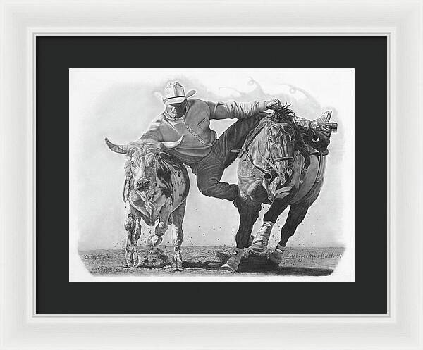 Cowboy Life 1 - Framed Print