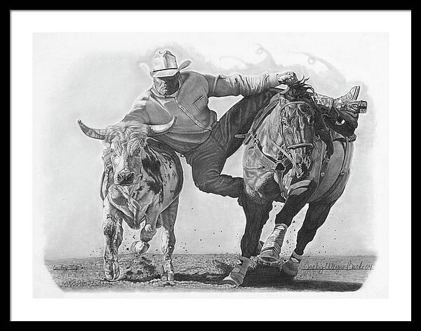 Cowboy Life 1 - Framed Print