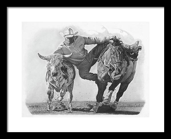 Cowboy Life 1 - Framed Print