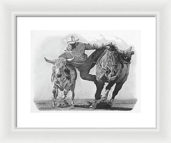 Cowboy Life 1 - Framed Print