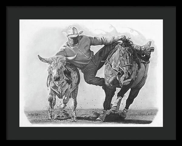Cowboy Life 1 - Framed Print