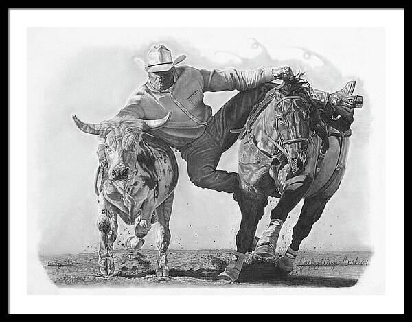 Cowboy Life 1 - Framed Print