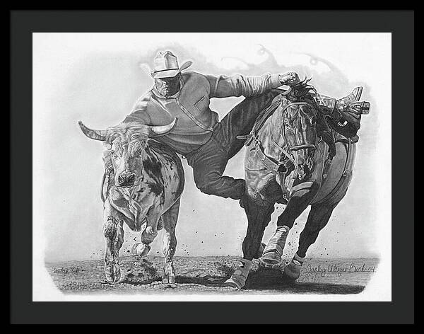 Cowboy Life 1 - Framed Print