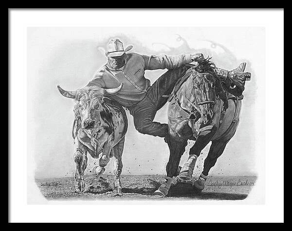 Cowboy Life 1 - Framed Print