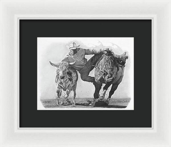 Cowboy Life 1 - Framed Print