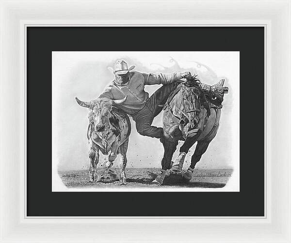 Cowboy Life 1 - Framed Print