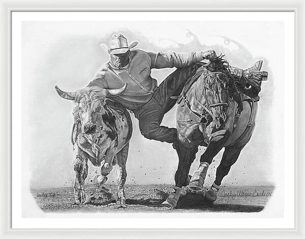 Cowboy Life 1 - Framed Print