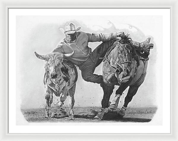 Cowboy Life 1 - Framed Print