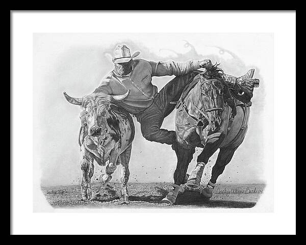 Cowboy Life 1 - Framed Print