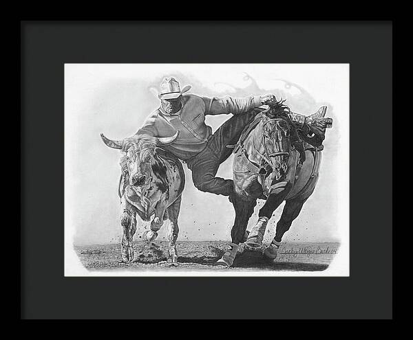 Cowboy Life 1 - Framed Print