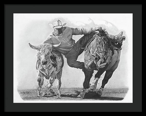Cowboy Life 1 - Framed Print