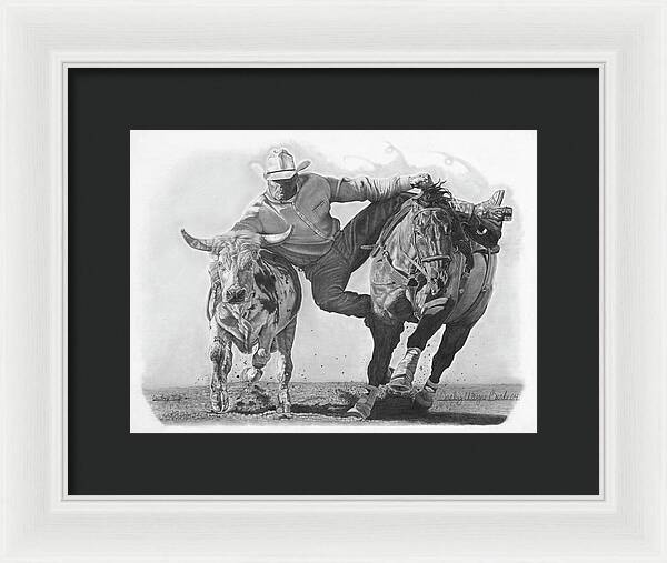 Cowboy Life 1 - Framed Print