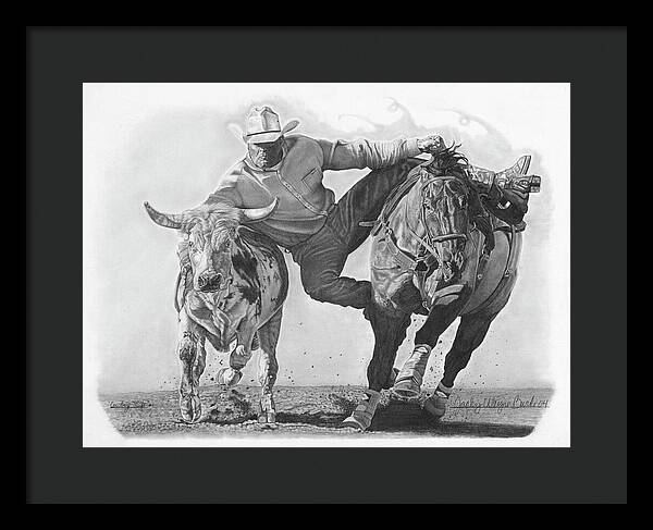 Cowboy Life 1 - Framed Print
