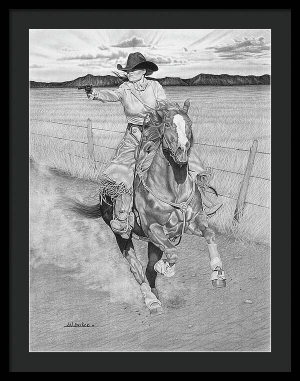 Dangerouse and Beautiful - Framed Print