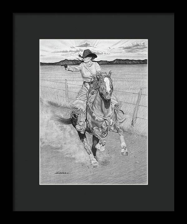 Dangerouse and Beautiful - Framed Print