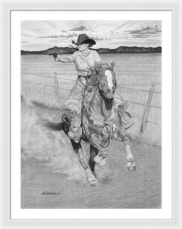 Dangerouse and Beautiful - Framed Print