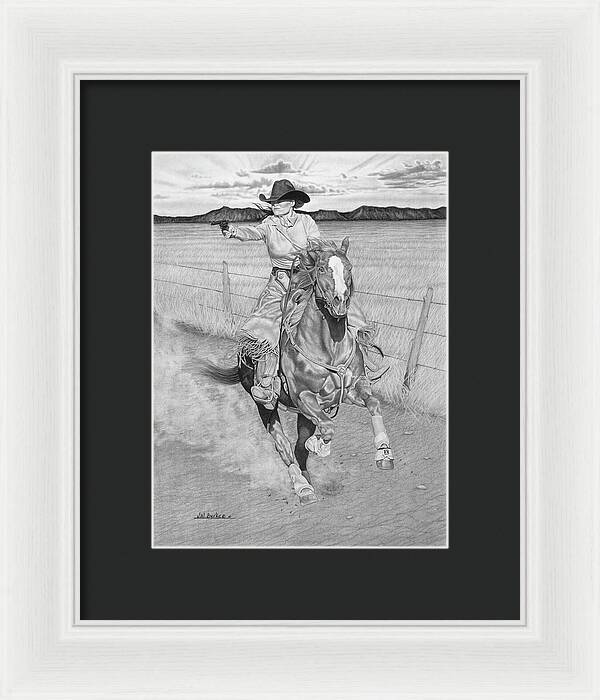 Dangerouse and Beautiful - Framed Print