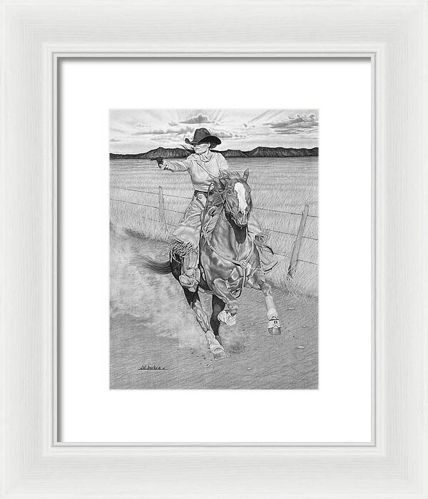 Dangerouse and Beautiful - Framed Print