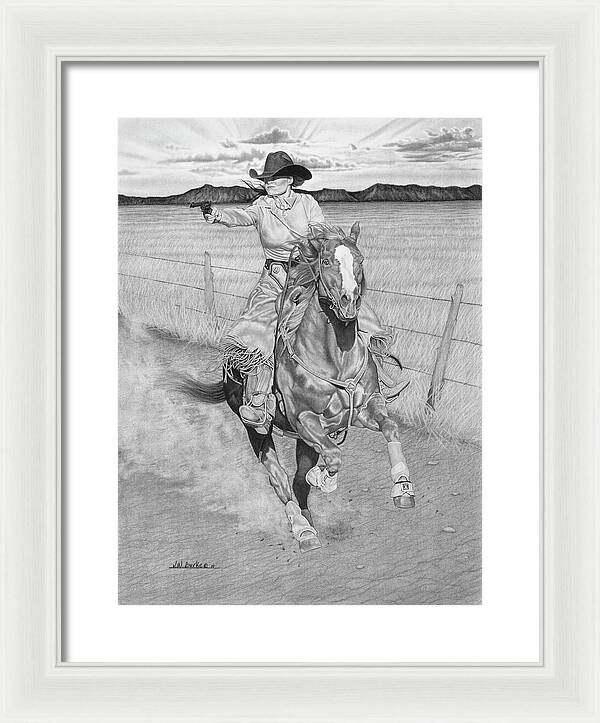 Dangerouse and Beautiful - Framed Print