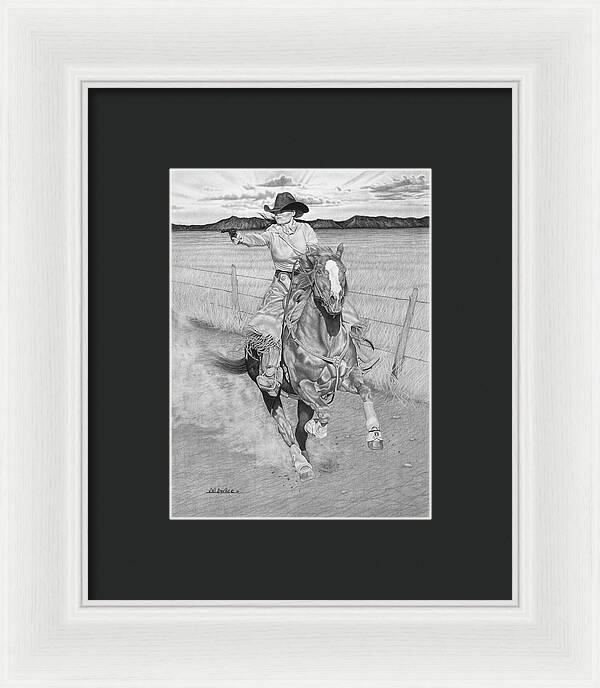 Dangerouse and Beautiful - Framed Print