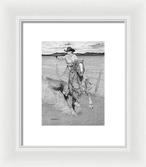 Dangerouse and Beautiful - Framed Print