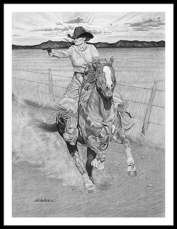 Dangerouse and Beautiful - Framed Print